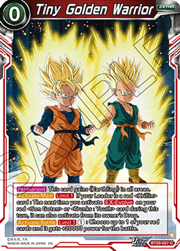 Tiny Golden Warrior