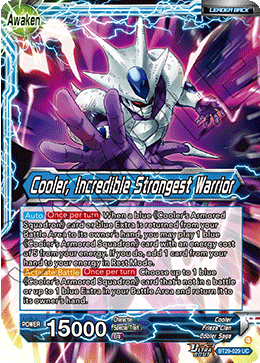 Cooler, Incredible Strongest Warrior