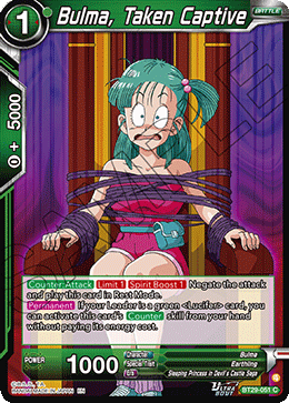 Bulma, Taken Captive
