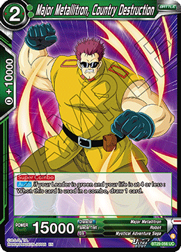 Major Metallitron, Country Destruction