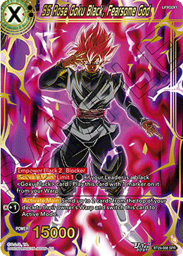 SS Rosé Goku Black, Fearsome God