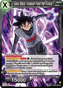 Goku Black, Invasion From the Future