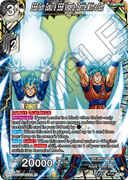 SSB Son Goku & SSB Vegeta, Battle With a God