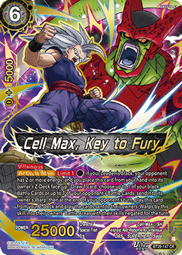 Cell Max, Key to Fury
