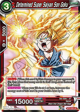 Determined Super Saiyan Son Goku