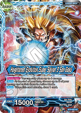 Heightened Evolution Super Saiyan 3 Son Goku