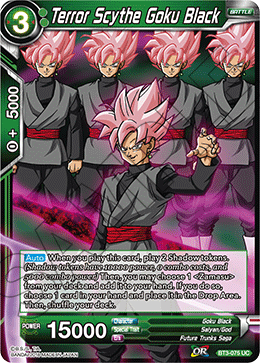 Terror Scythe Goku Black