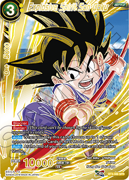 Explosive Spirit Son Goku