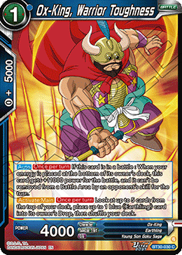 Ox-King, Warrior Toughness