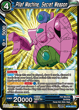 Pilaf Machine, Secret Weapon