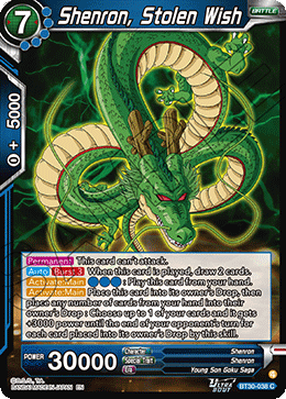 Shenron, Stolen Wish