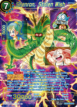 Shenron, Stolen Wish