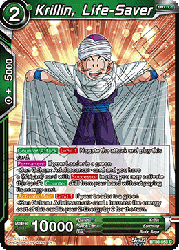 Krillin, Life-Saver