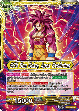 SS4 Son Goku, Apex Evolution