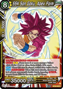 SS4 Son Goku, Apex Form
