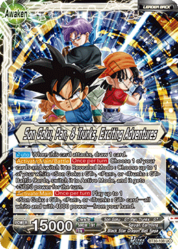 Son Goku, Pan, & Trunks, Exciting Adventures