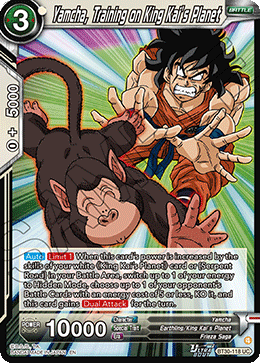 Yamcha, Training on King Kai’s Planet