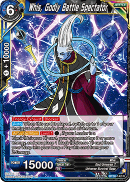 Whis, Godly Battle Spectator