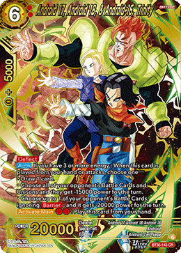 Android 17, Android 18, & Android 16, Trinity