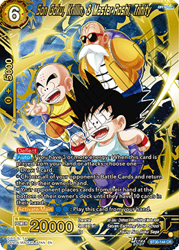 Son Goku, Krillin, & Master Roshi, Trinity