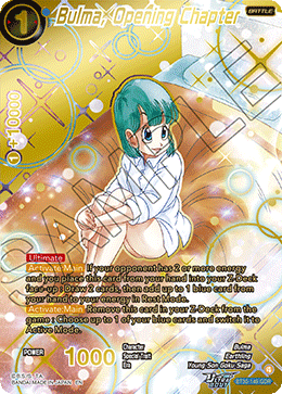 Bulma, Opening Chapter