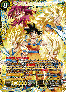 SS4 Son Goku, Blasting Through the Demon Realm