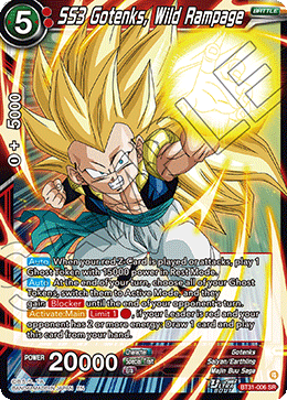SS3 Gotenks, Wild Rampage