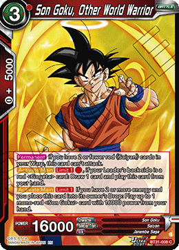 Son Goku, Other World Warrior