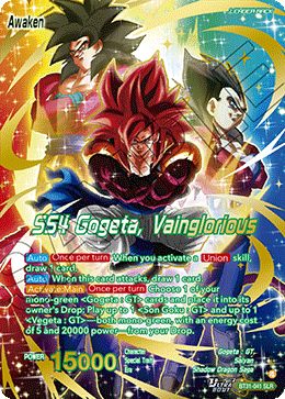SS4 Gogeta, Vainglorious