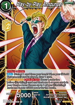 Play-by-Play Announcer