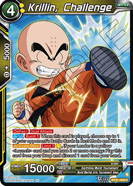 Krillin, Challenge