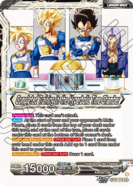 Completed Training in the Hyperbolic Time Chamber