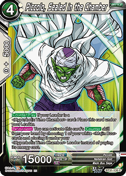 Piccolo, Sealed in the Chamber