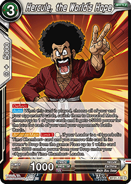 Hercule, the World’s Hope