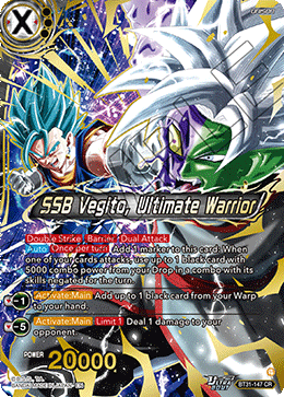 SSB Vegito, Ultimate Warrior