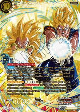 SS Vegito & SS3 Gotenks, Fusion Warrior at Battle’s End