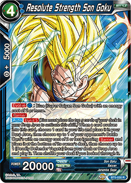 Resolute Strength Son Goku