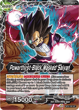 Powerthirst Black Masked Saiyan