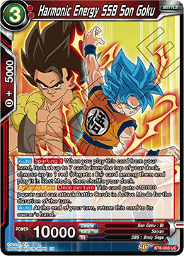 Harmonic Energy SSB Son Goku