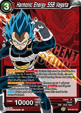 Harmonic Energy SSB Vegeta