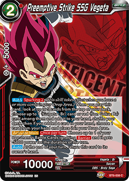 Preemptive Strike SSG Vegeta