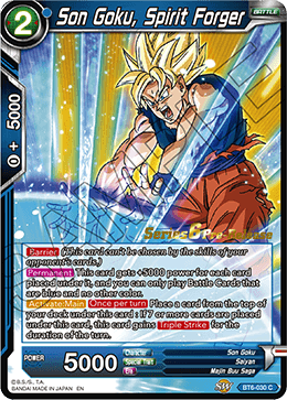 Son Goku, Spirit Forger