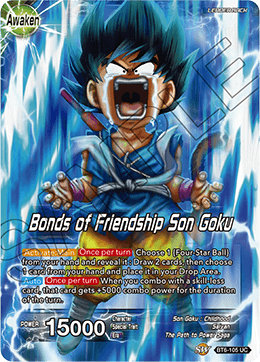 Bonds of Friendship Son Goku