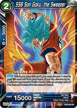 SSB Son Goku, the Sweeper