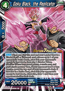 Goku Black, the Replicator