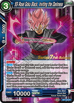 SS Rose Goku Black, Inviting the Darkness