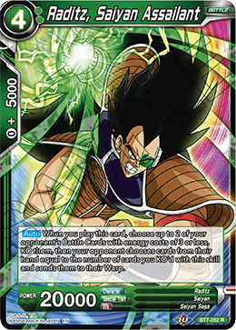 Raditz, Saiyan Assailant