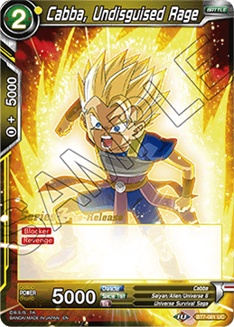 Cabba, Undisguised Rage