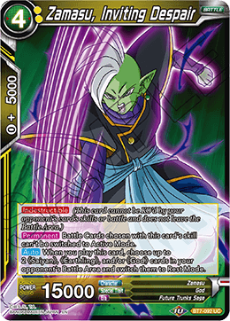 Zamasu, Inviting Despair