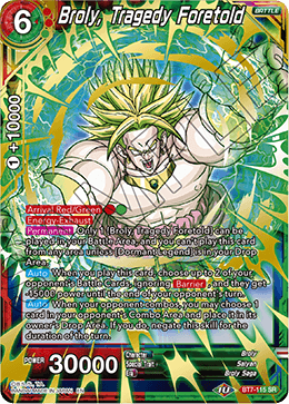 Broly, Tragedy Foretold